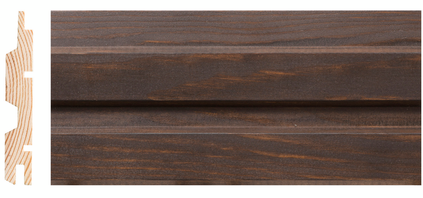 Saunapaneeli Cello valeura STV saunasuoja mokka 15x95x2400mm