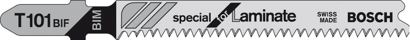 Pistosahanterä Bosch T 101 BIF 5kpl laminaatti