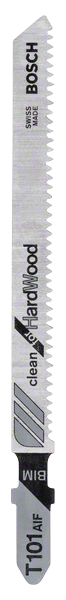Pistosahanterä Bosch T 101 AIF 100mm Clean for Hard Wood 5kpl