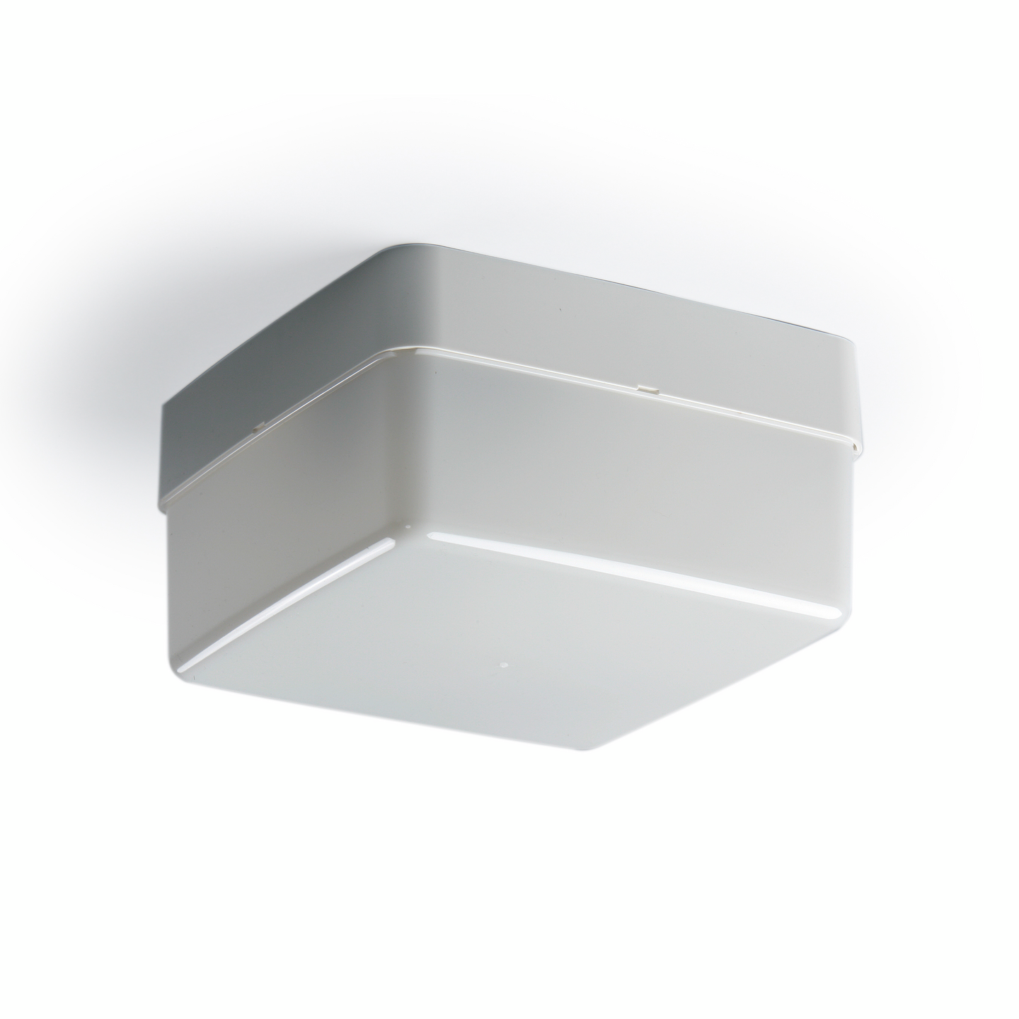 Yleisvalaisin Ensto AVR70 E27/75W IP44 neliö valkoinen