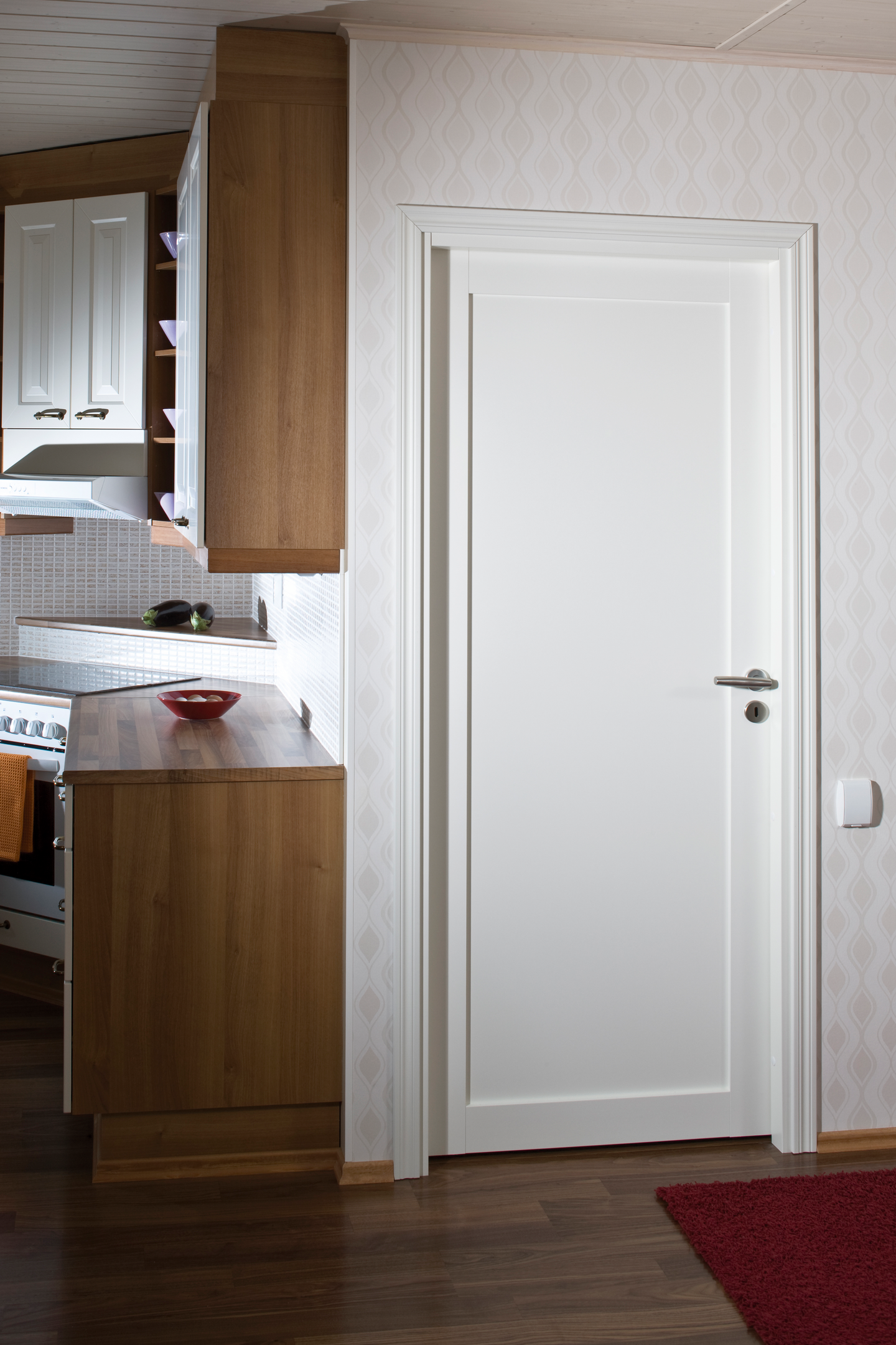 Sisäovi Swedoor Purity 301 kehysovi pinnoitettu valkoinen