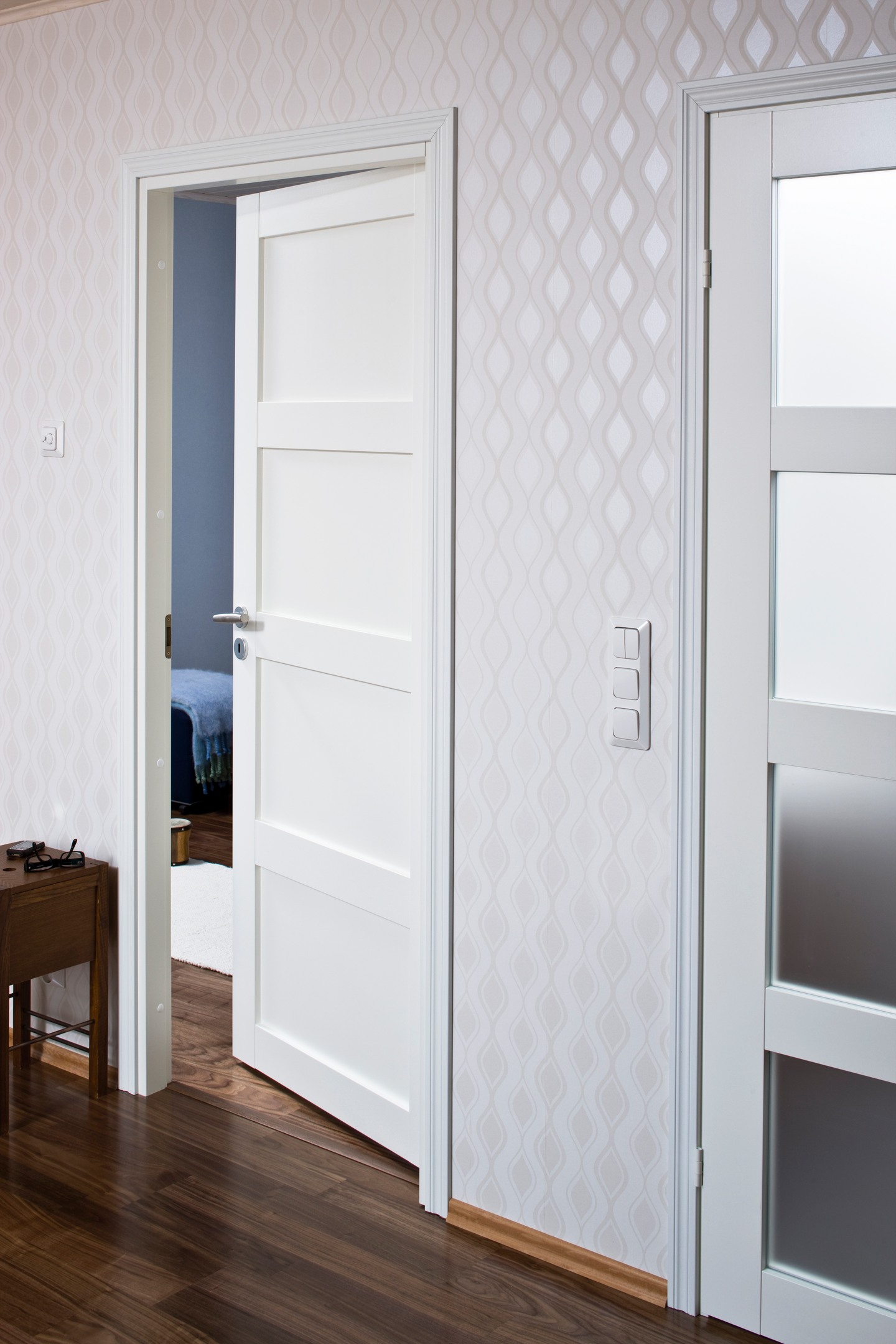 Sisäovi Swedoor Purity 307 kehysovi pinnoitettu valkoinen