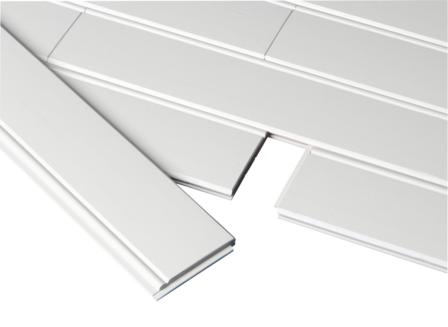 Sisustuspaneeli Cello 15x120x3170 helmi valkoinen päätypontattu 19,02m 2,09m²