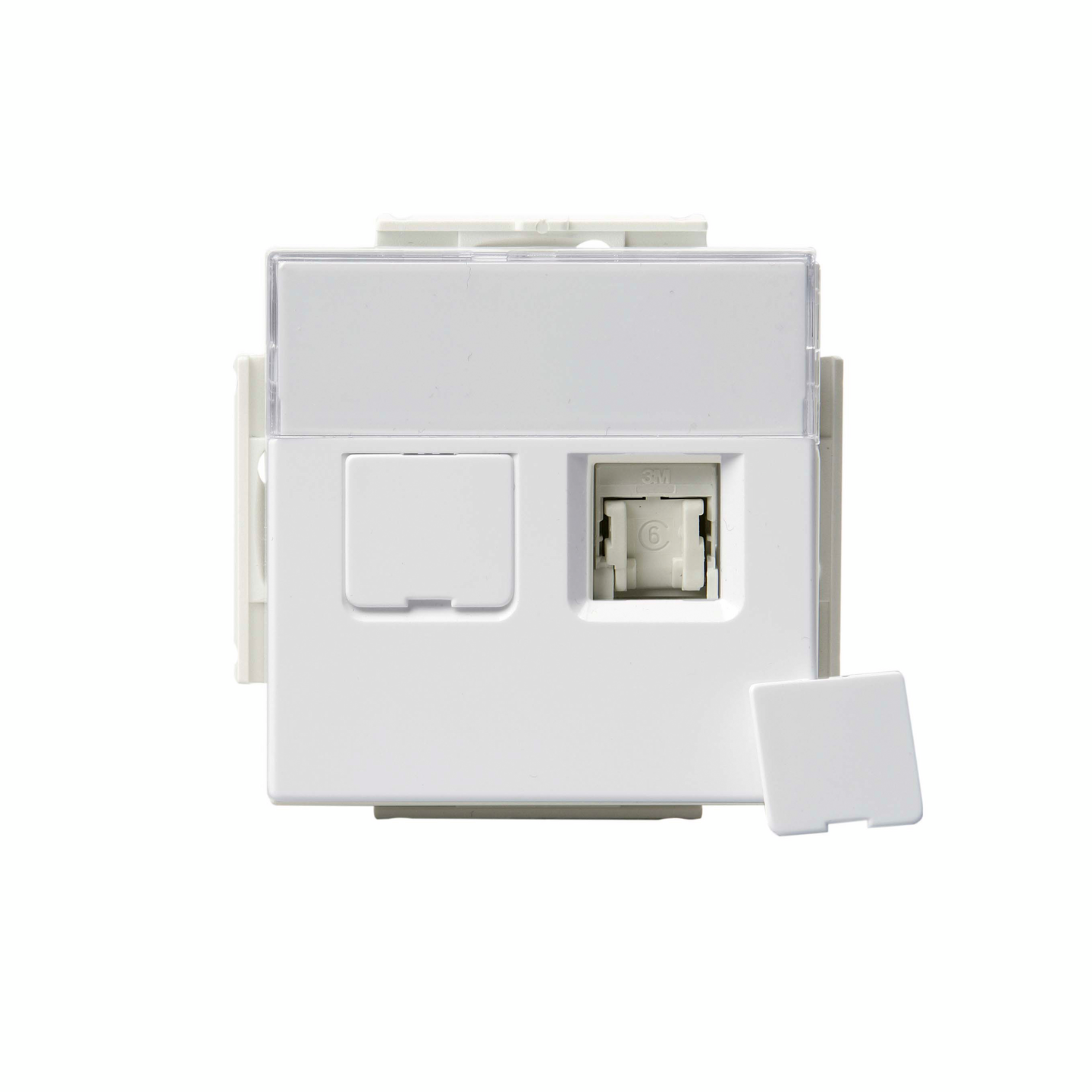 Datapistorasia ABB Impressivo 1819-84P RJ-45 valkoinen