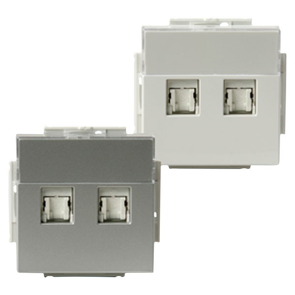 Datapistorasia ABB Impressivo 1819-84P RJ-45 valkoinen