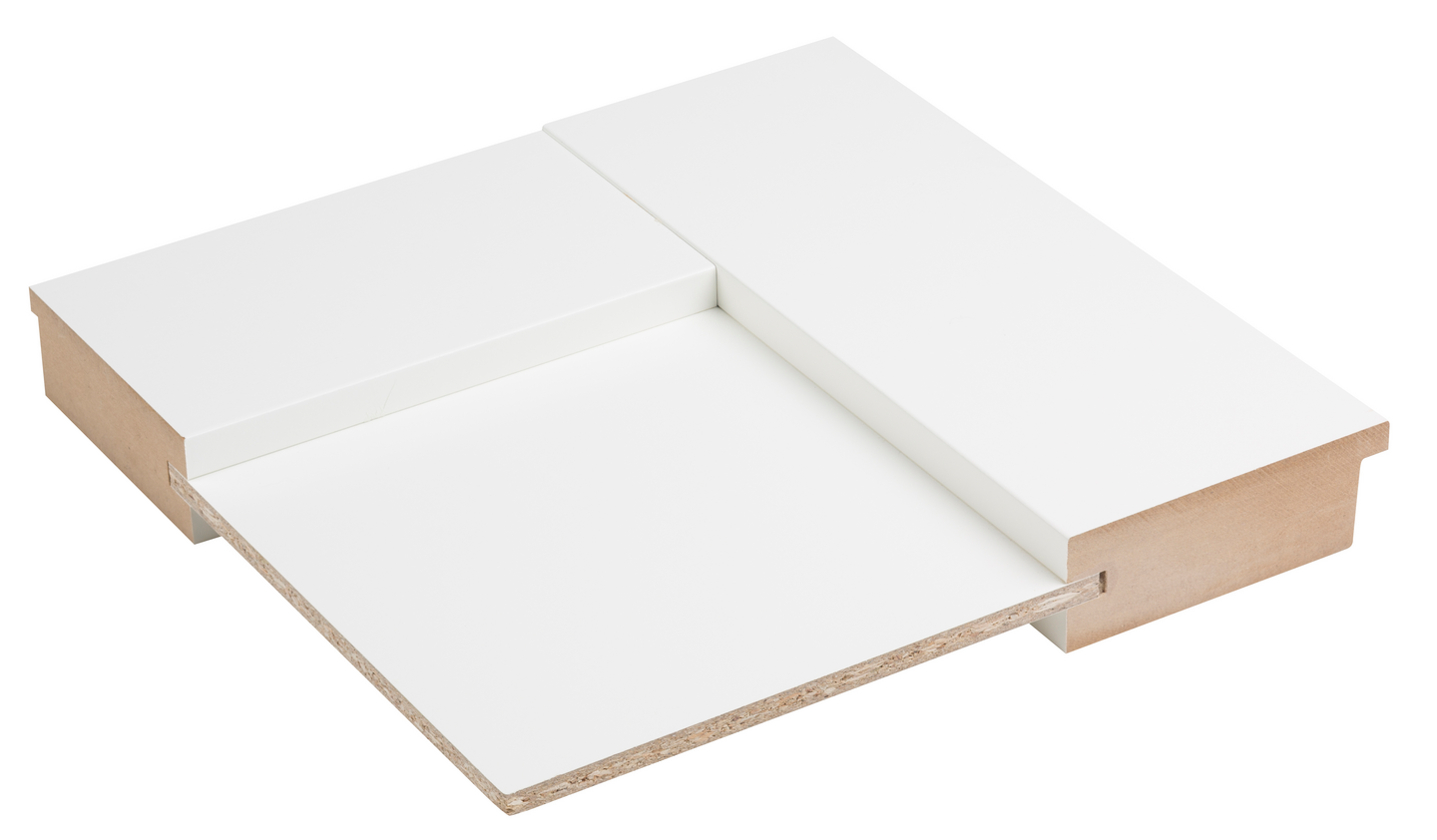 Sisäovi Swedoor Purity 308S kehysovi pinnoitettu valkoinen satiinilasi