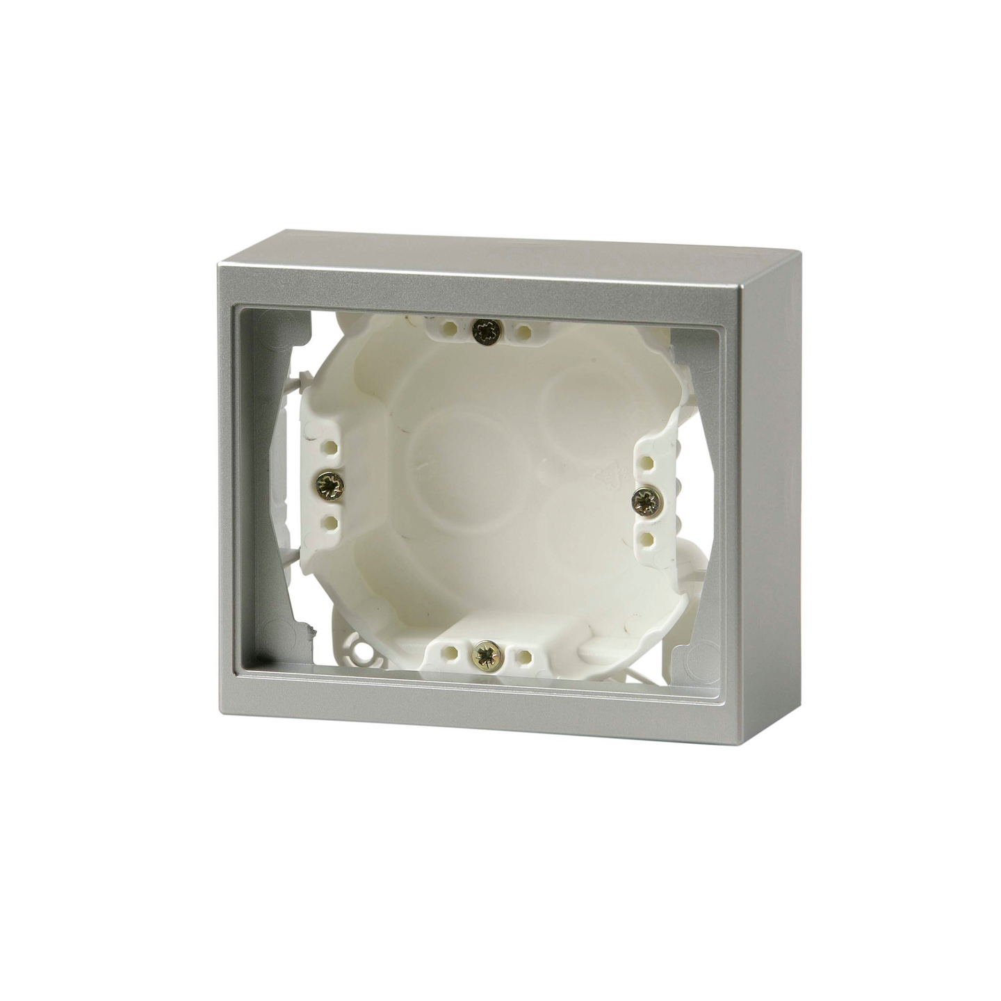 Pinta-asennuskotelo ABB Impressivo 1721S100-83P alumiini