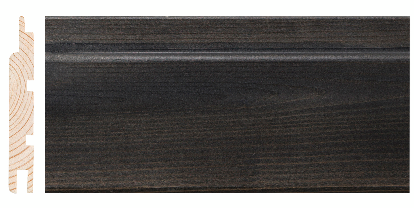 Saunapaneeli Cello 14x95x2250 STP TK saunasuojattu musta