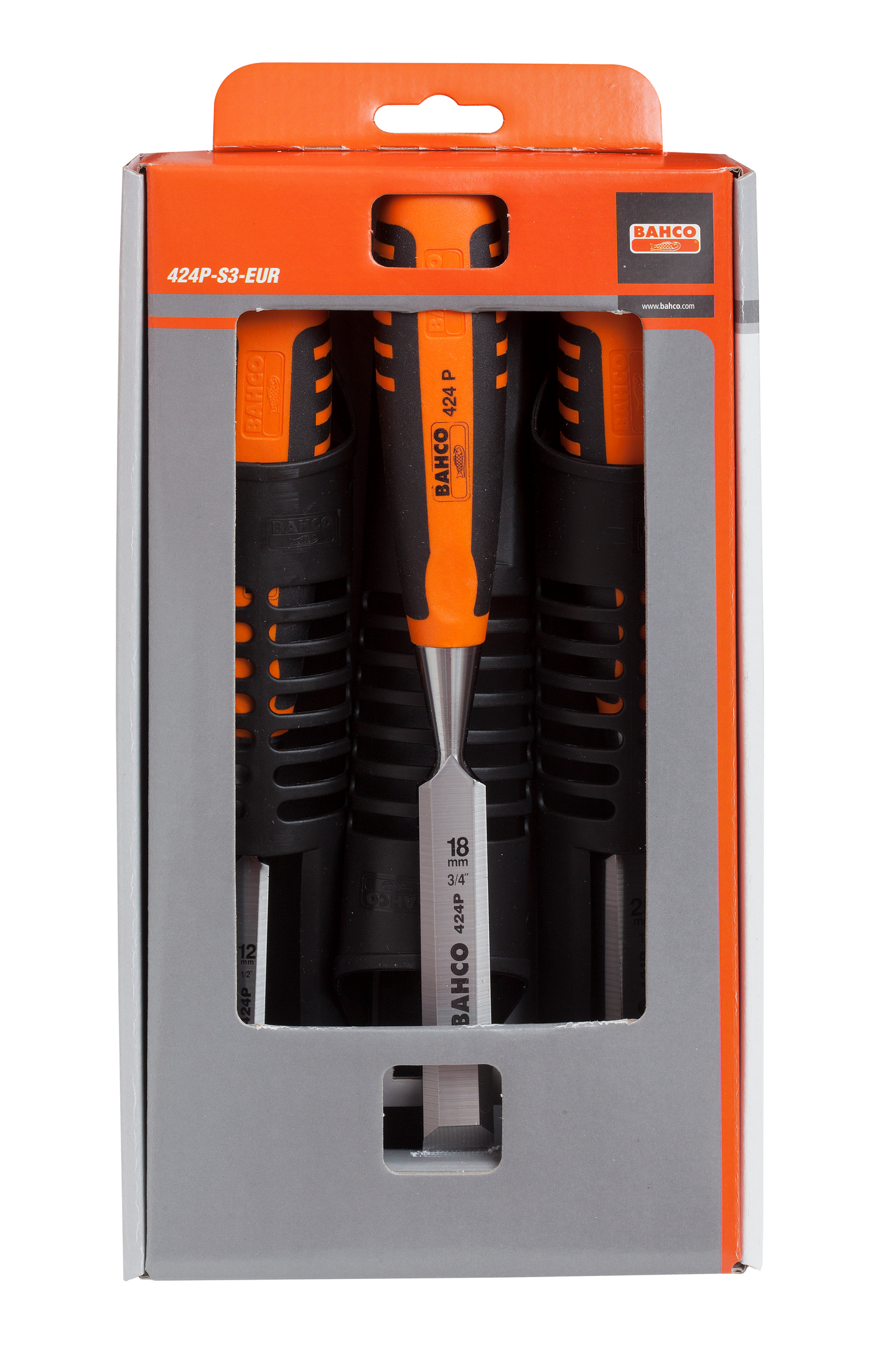 Tasatalttasarja Bahco 424P-S3 3-osainen