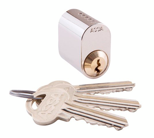 CYLINDER OVAL  551 NICKEL 2P ASSA 5 NYCKLAR