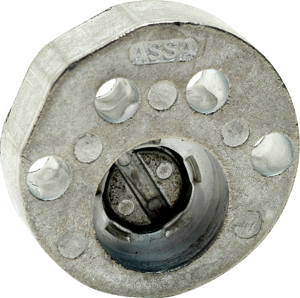CYLINDERFÖRLÄNGARE RUND 10MM ASSA UTAN SKRUV