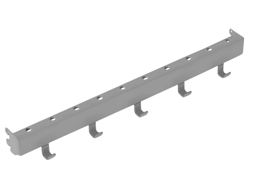 Naulakko Sovella 60cm harmaa 010650