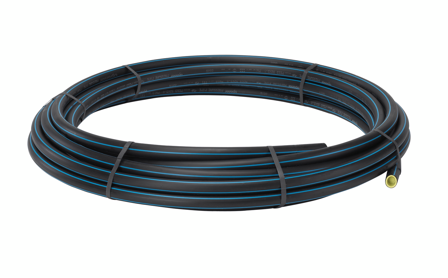 Paineputki siniraita PE80 40X3,7 100m PN12,5 SDR11