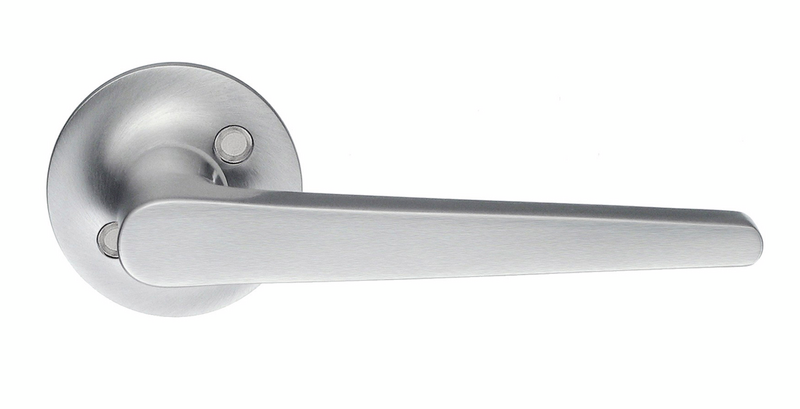 Ulko-Ovenpainike Beslagsboden Design B166 harjattu kromi