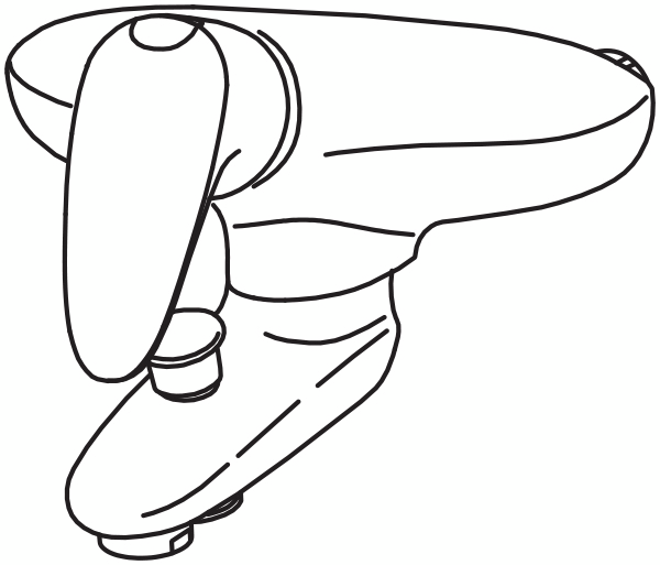 Amme-/suihkuhana Oras Vega 1871 juoksuputki