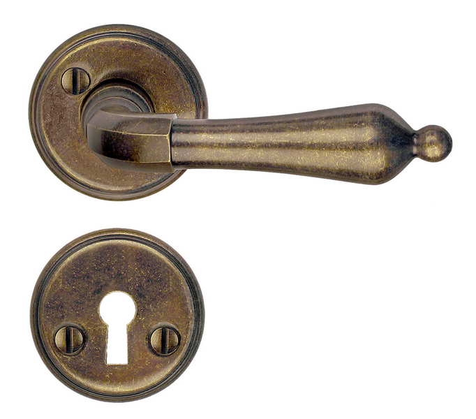 Sisäovenpainike Beslagsboden Spar B250ANS antiikkimessinki