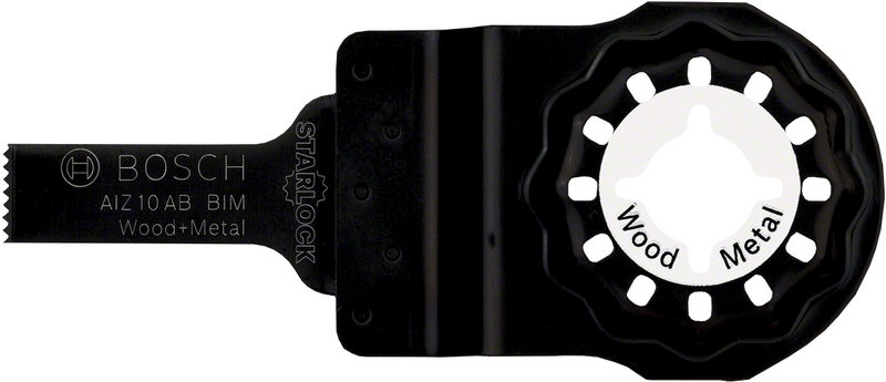 Upotussahanterä Bosch 10mm AIZ 10 AB metalli