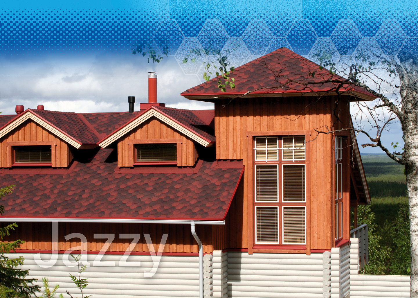 Kattolaatta Katepal Jazzy 3m²