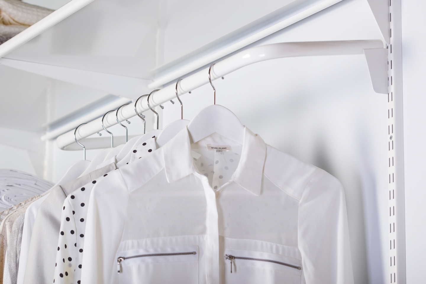 Vaatetanko Sovella 90cm harmaa 10642