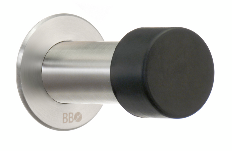 Ovenpysäytin Beslagsboden 75mm BK148M harjattu ruostumaton teräs