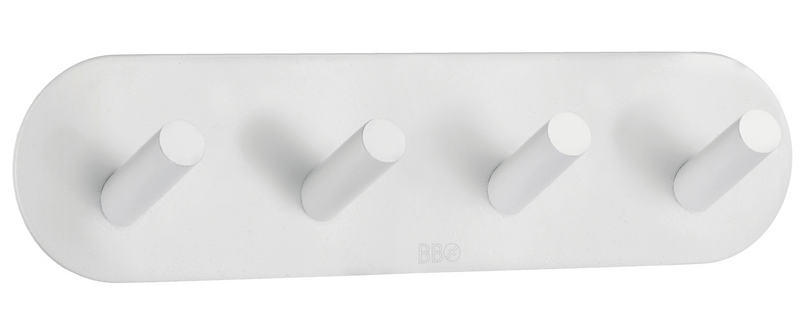 Nelikoukkusarja Beslagsboden BX1094 mattavalkoinen rst, pyöreä