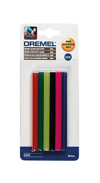Väriliimapuikot Dremel 7mm 12kpl