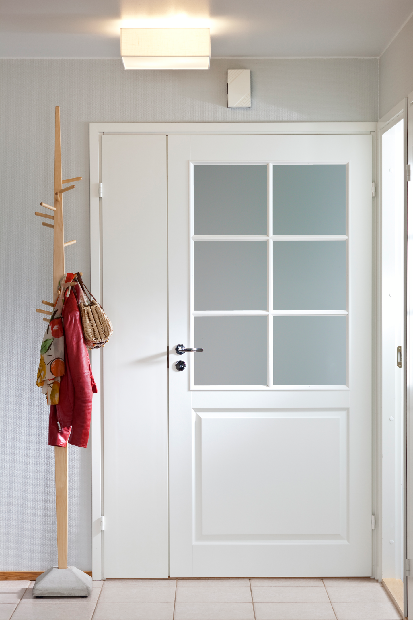 Kevytlaakaovi levike Swedoor Easy 201 3x21 valkoinen