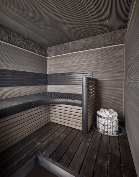 Sormipaneeli Cello 15x95x3600 EM saunasuojattu harmaa