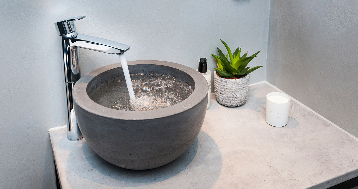 Pesuallashana Oras Cubista 2801 korkea pohjaventtiili