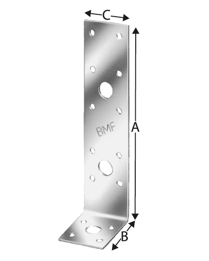 Kulmalevy Simpson Strong-Tie AH 160x50x40x3mm
