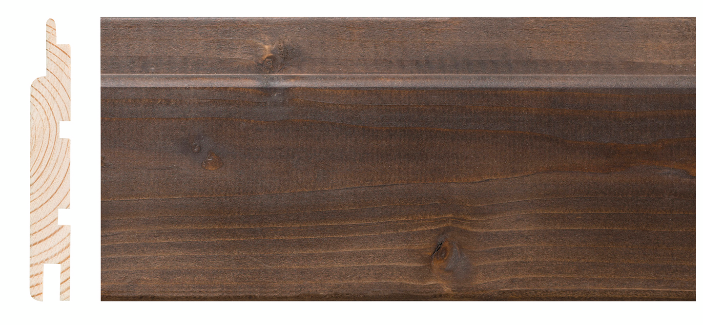 Saunapaneeli Cello 14x95x2250 STP TK saunasuojattu mokka