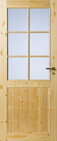 Sisäovi Swedoor Tradition 52 mäntypeiliovi lakattu mänty kirkas lasi