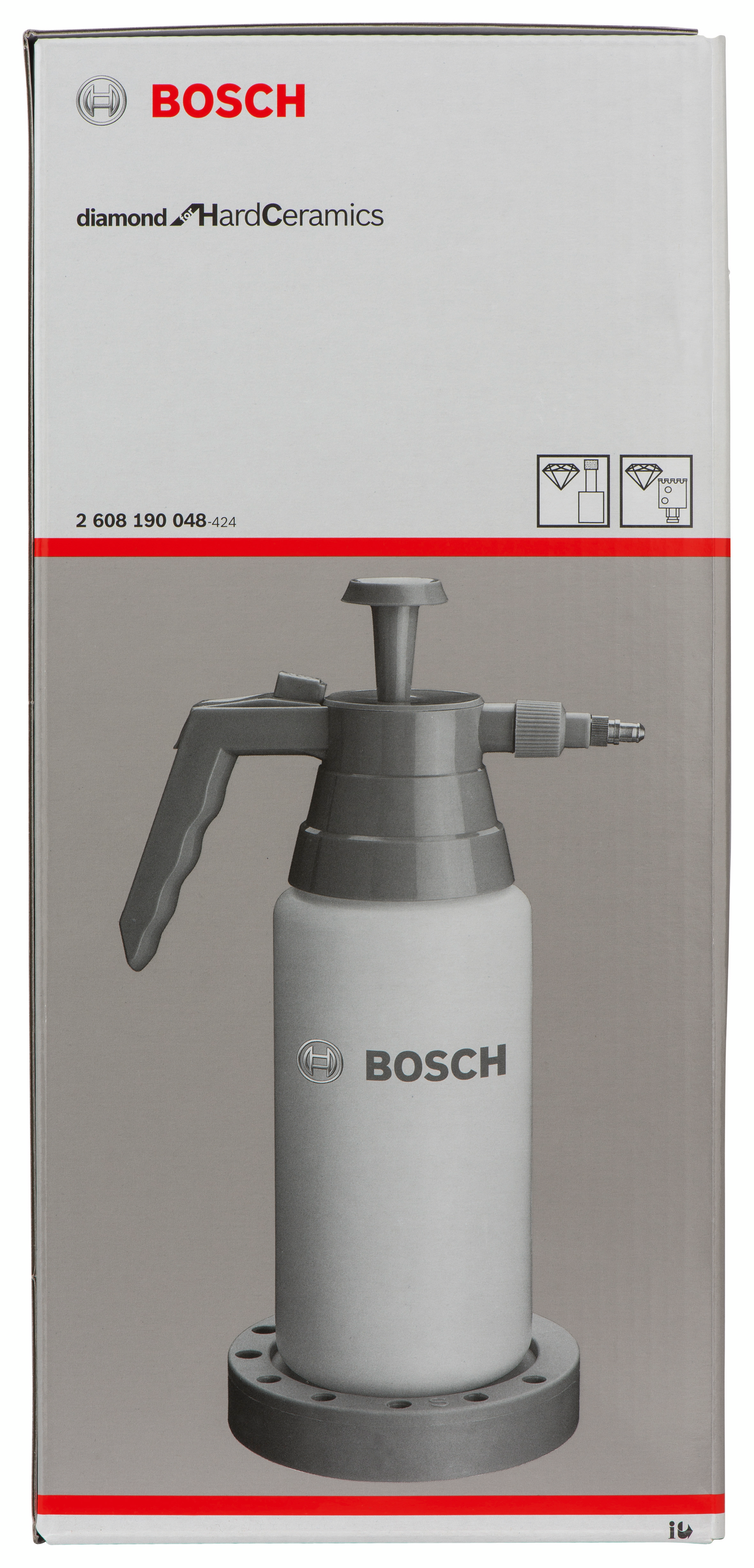 Jäähdytysvesipullo Bosch 0,9l timanttimärkäporanterille