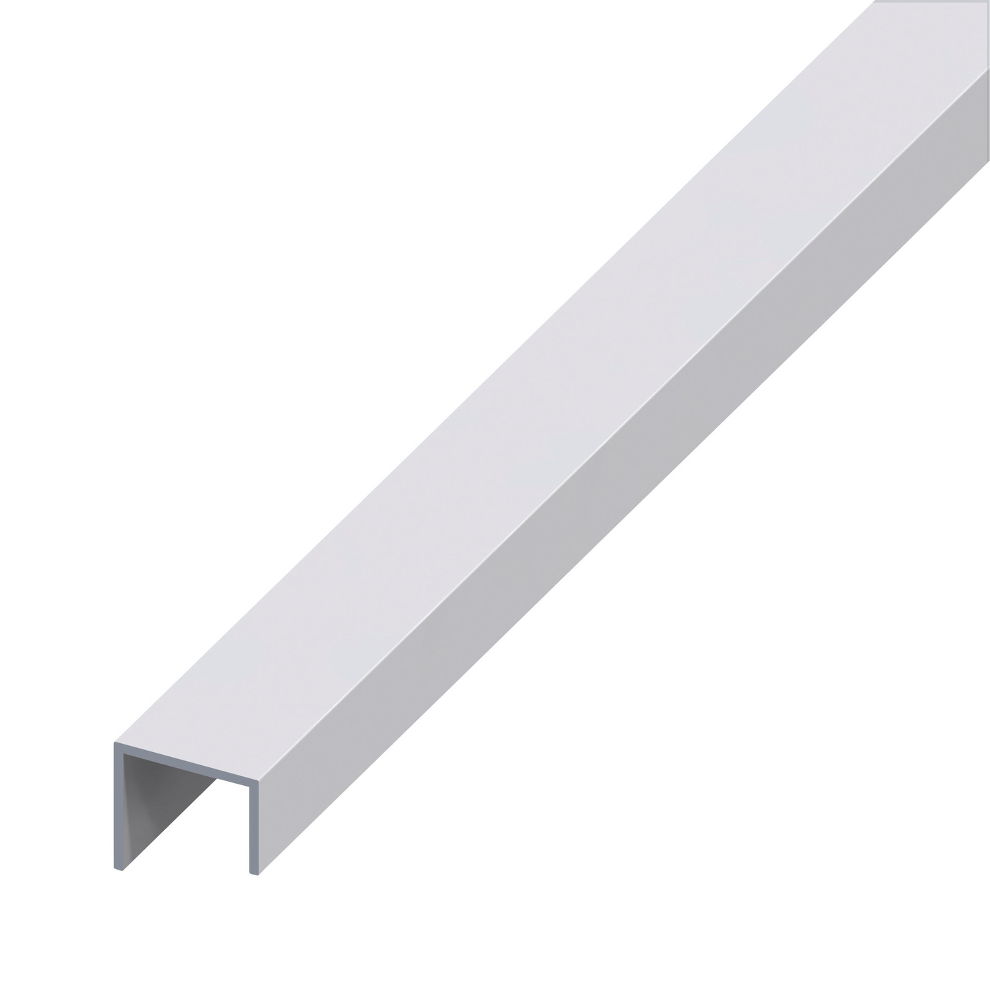 Kahvalista Alfer 20x22x15x1,5mm hopeaeloksoitu alumiini 1m