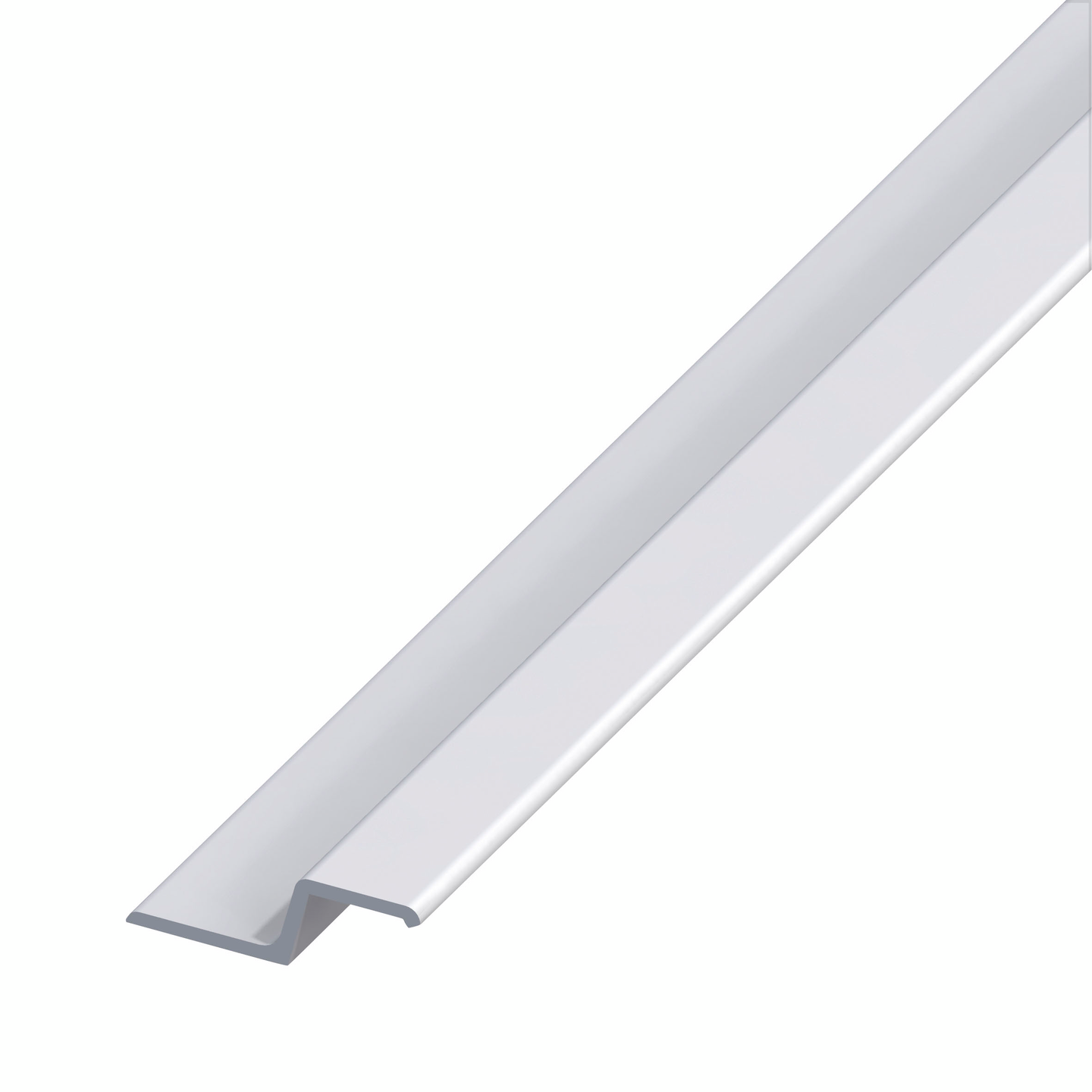 Kahvalista Alfer 40x13x18x2mm hopeaeloksoitu alumiini 1m