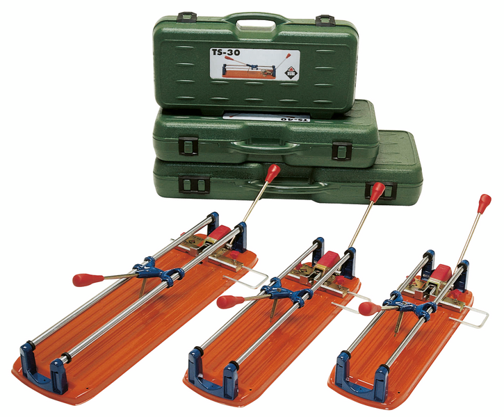 Laattaleikkuri Rubi TS-43 laukussa