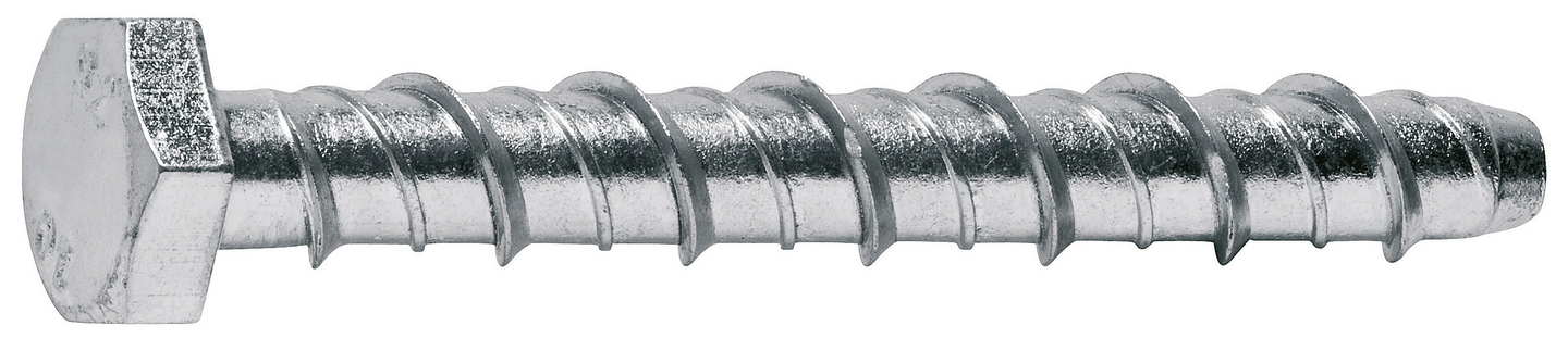 Betoniruuvi Sormat 10x100 HEX S-CS S 50kpl