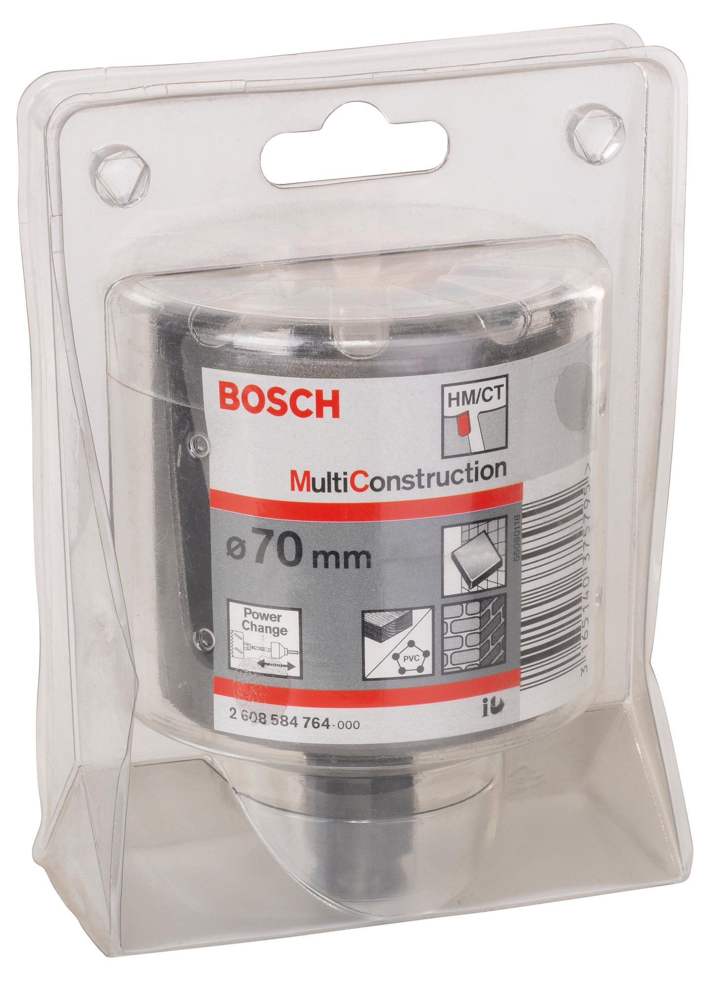 Reikäsaha Bosch MultiConstruction 70mm Click