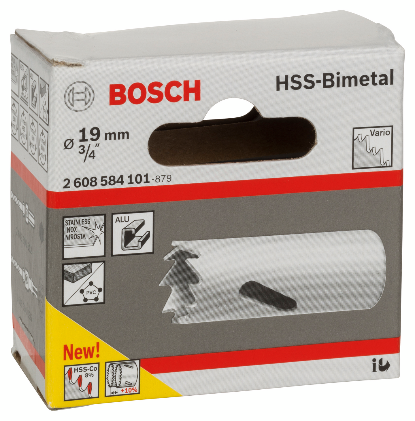 Reikäsaha Bosch HSS bimetalli 19 mm