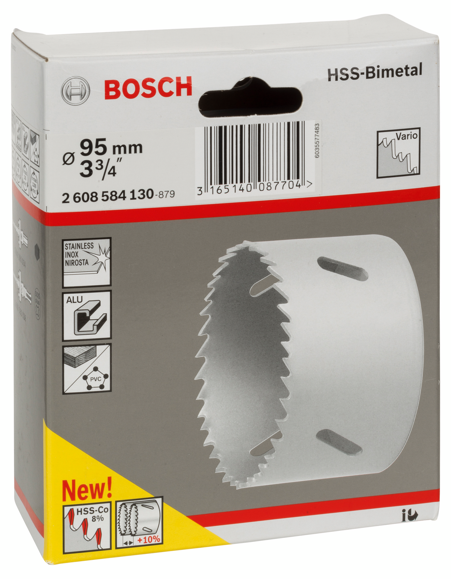 Reikäsaha Bosch HSS bimetalli 95 mm