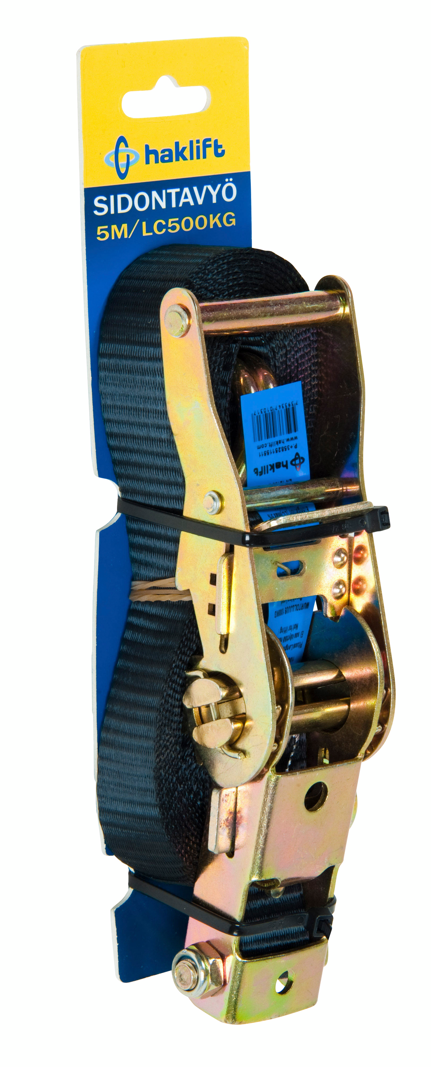 Rataslukkovyö PROF 500kg / 25mm / 5m