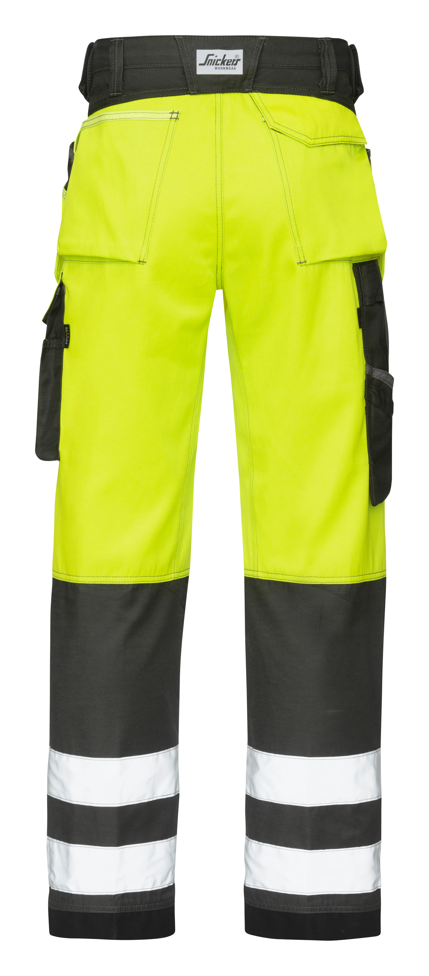 Työhousut Snickers 3233-6674 huomiokeltainen/musta