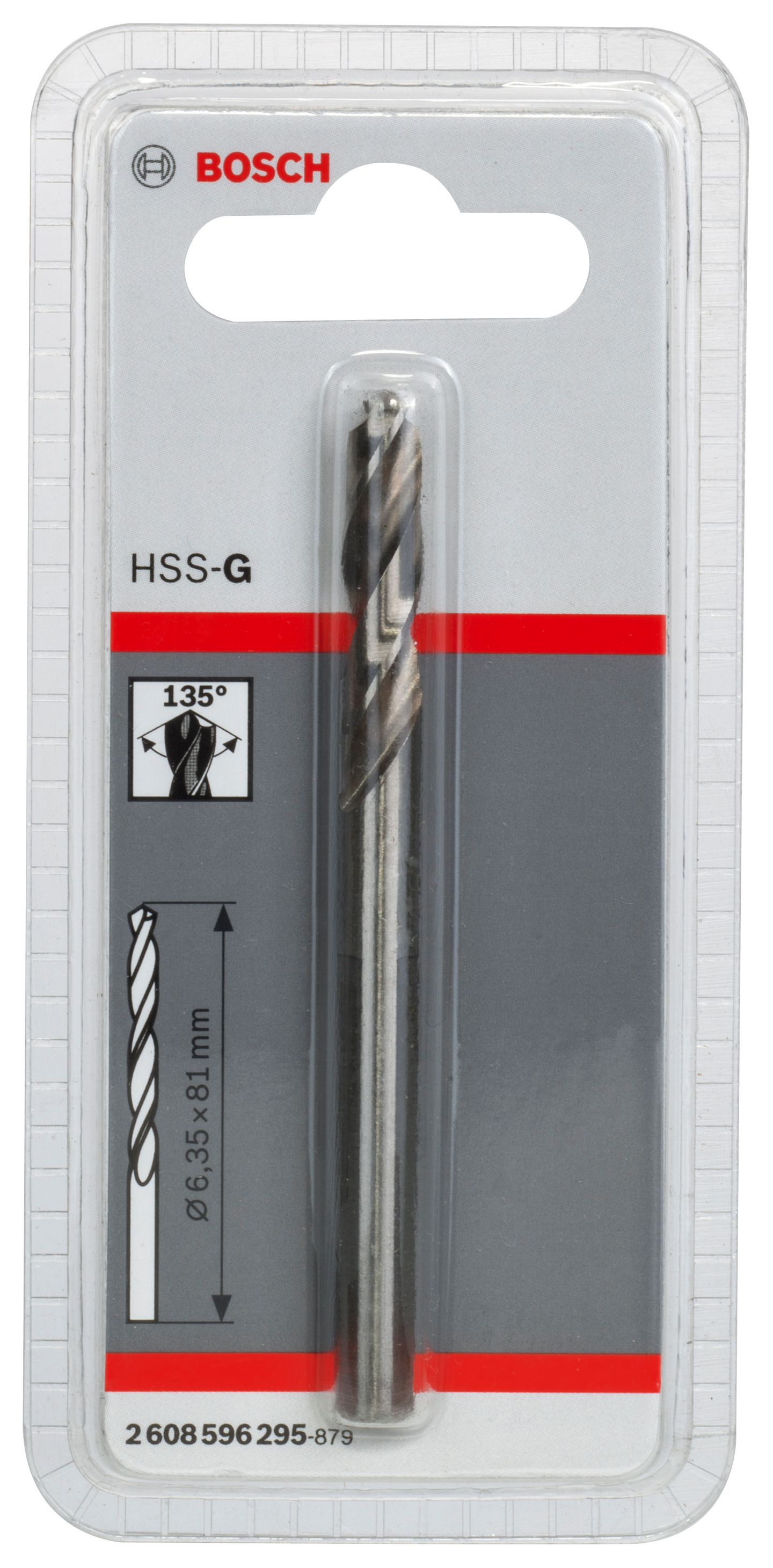 Keskiöpora Bosch HSS-G 81mm