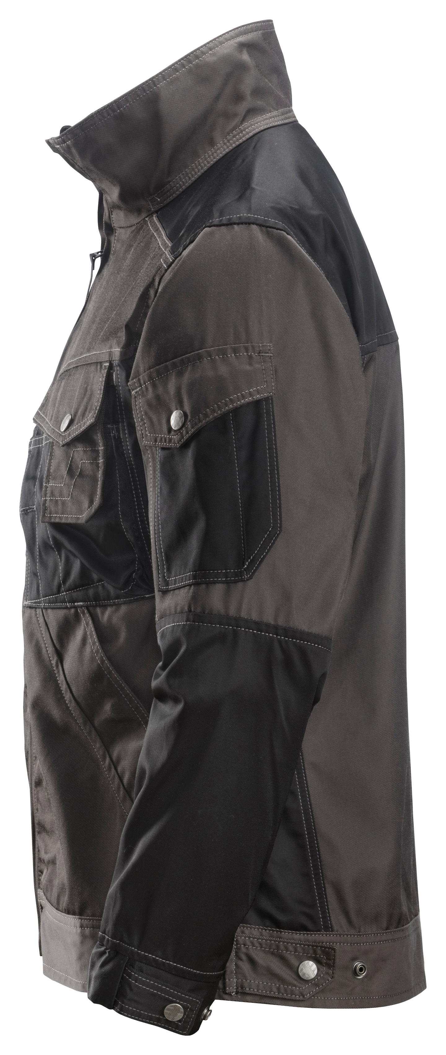 Työtakki Snickers DuraTwill 1512 grafiitinharmaa-musta