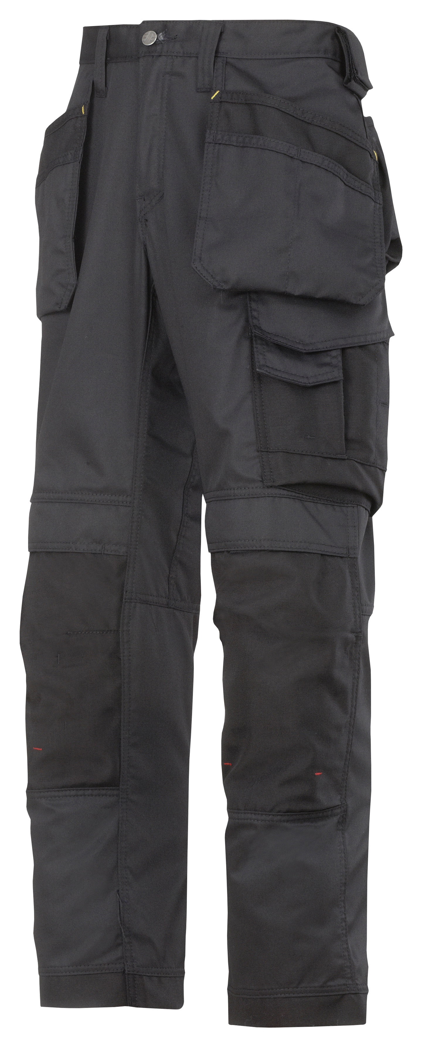 Työhousut Snickers 3211-0404 CoolTwill riipputaskuilla musta