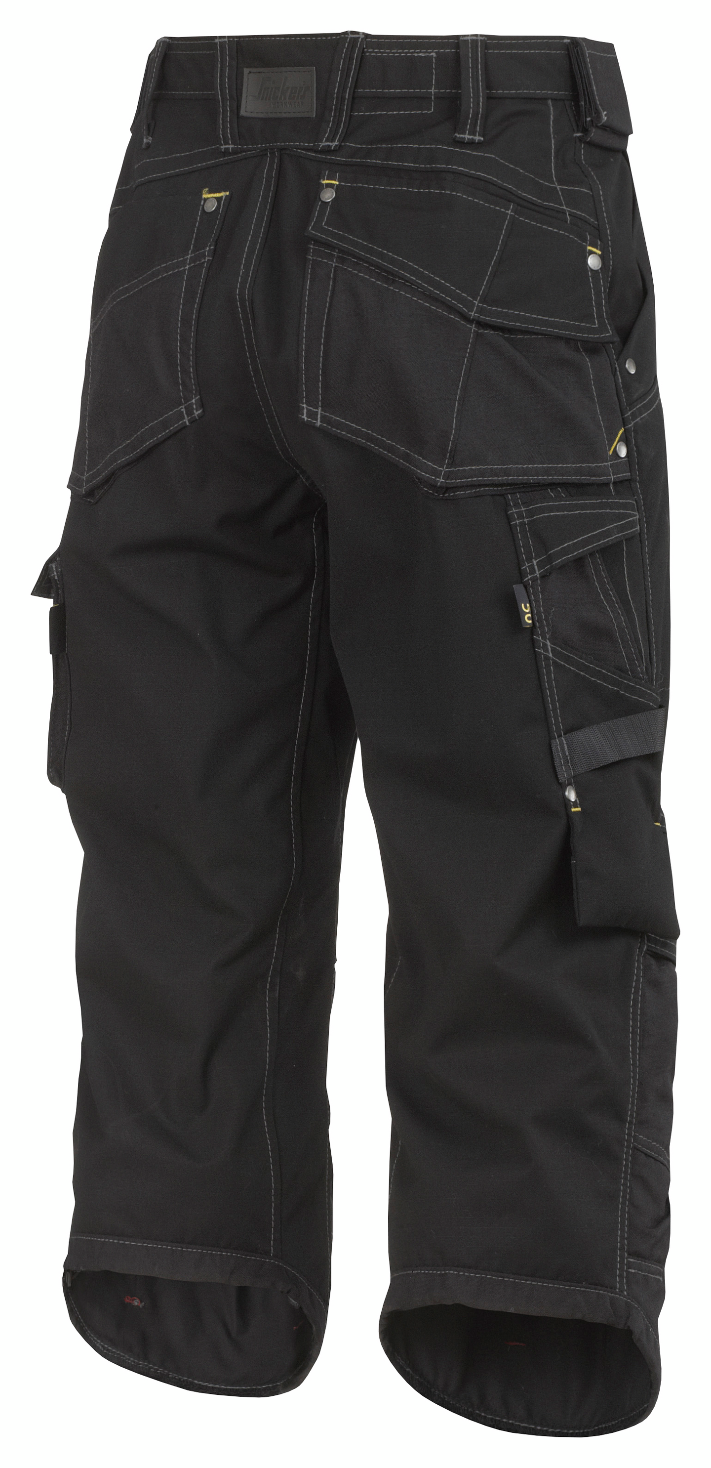 Housut Snickers Pirate RipStop 3913 musta