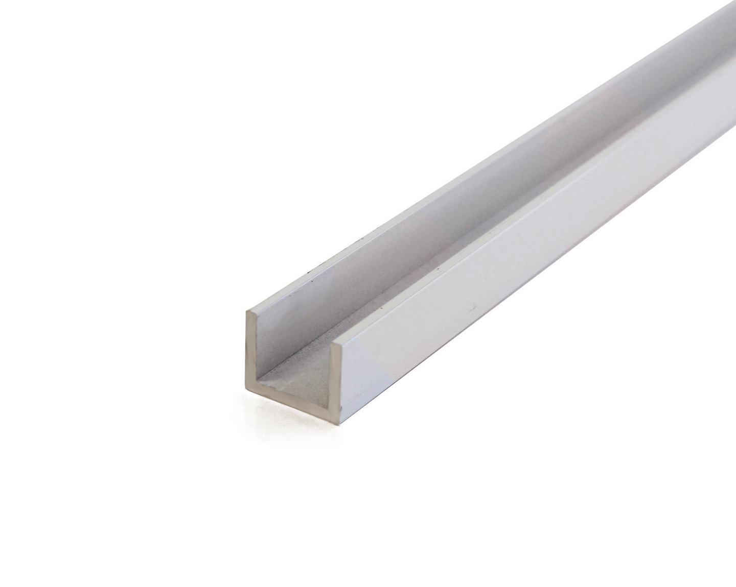 U-lista 20x20x3mm valkoinen 1m U6 W1