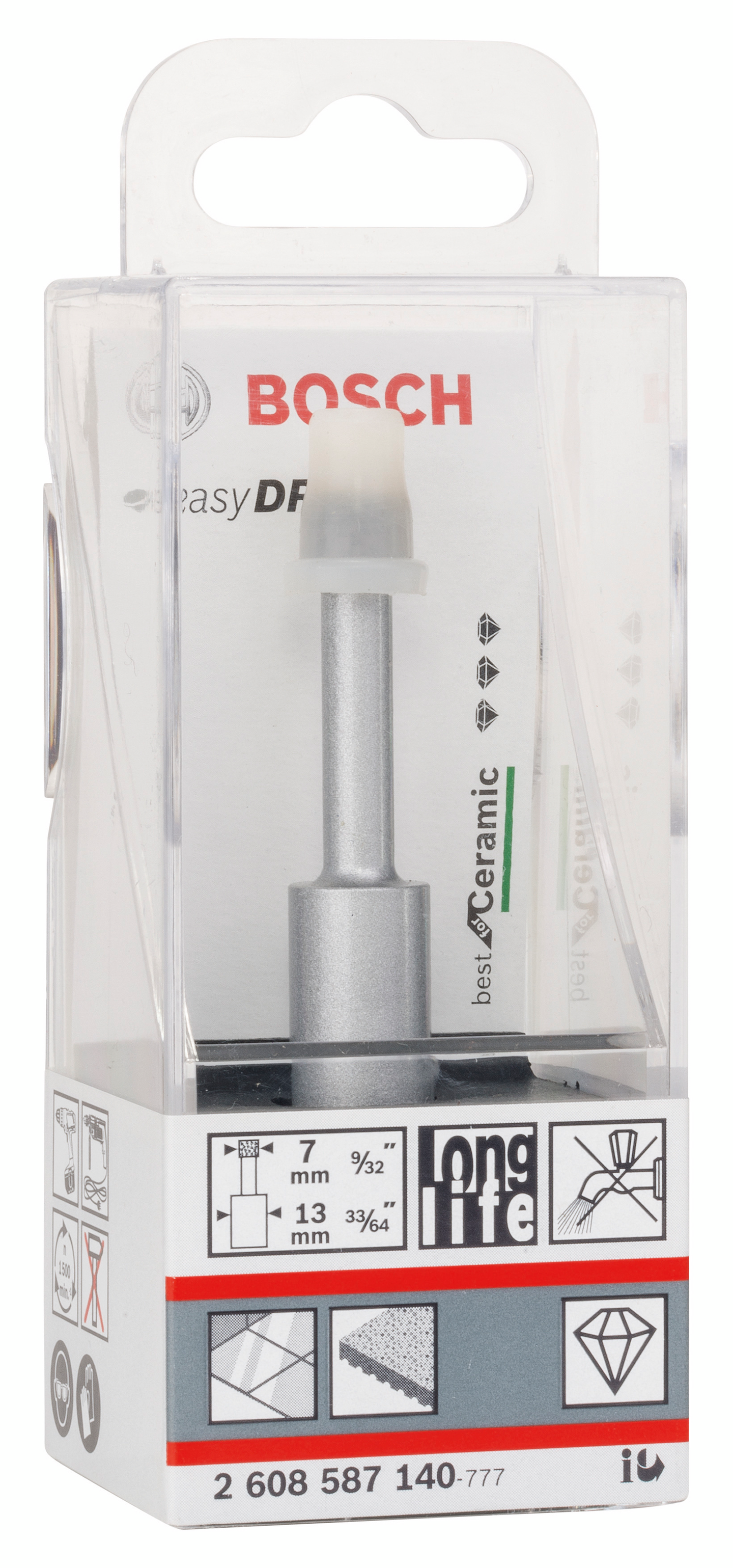 Timanttiporanterä Bosch 7mm EasyDry