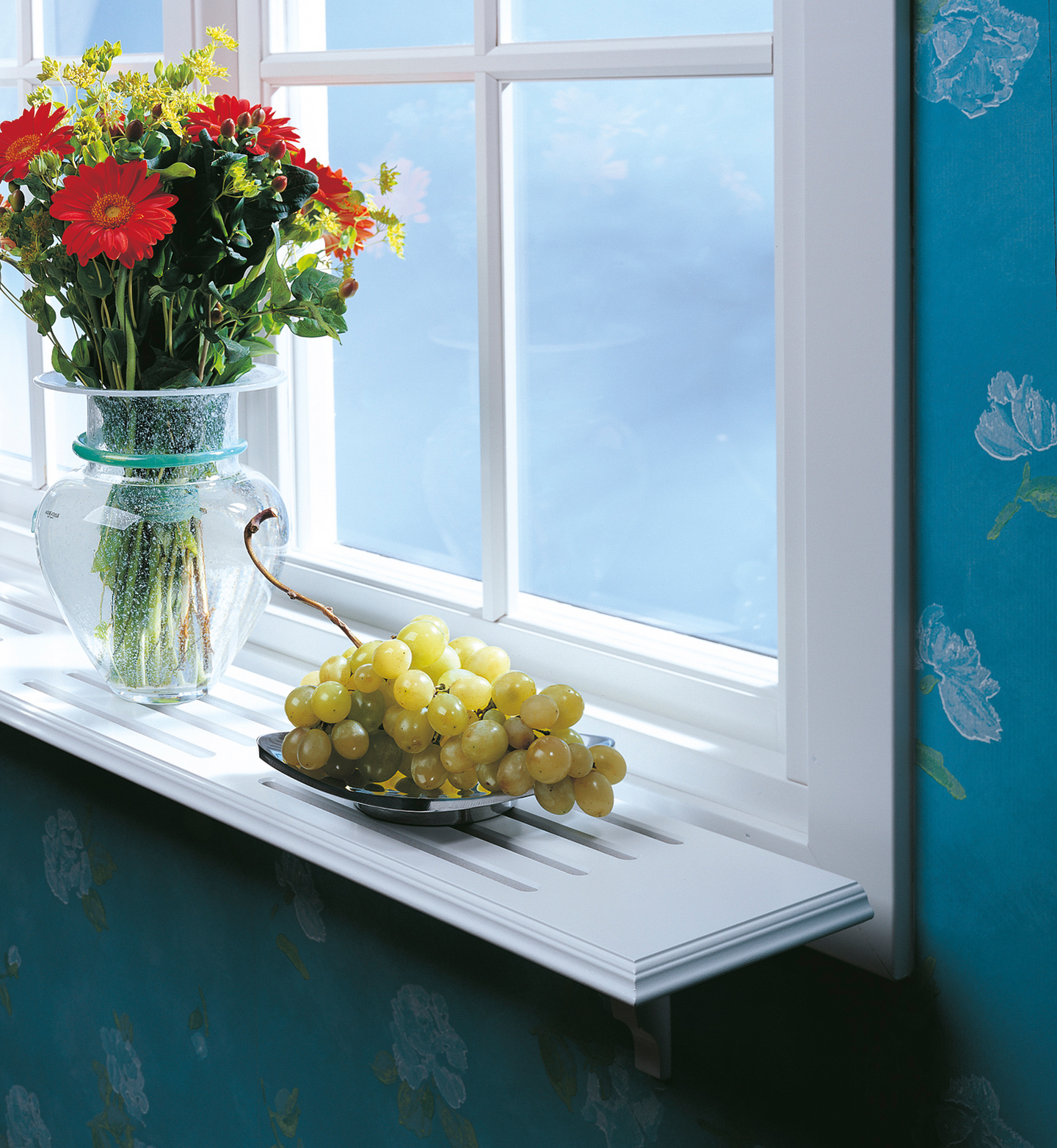 Kukkalauta Lundbergs Linda 100cm valkoinen 21510