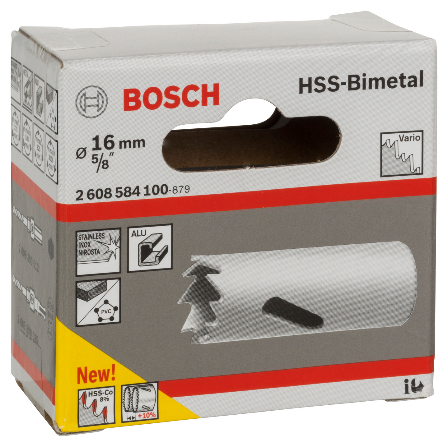 Reikäsaha Bosch HSS bimetalli 16 mm